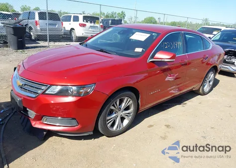 2015 Chevrolet Impala 1Lt из США, поврежденный, VIN 2G1115SLXF9145835